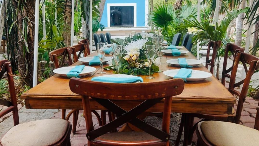 Hostal Y Camping Villa Mercedes Tizimín Eksteriør bilde
